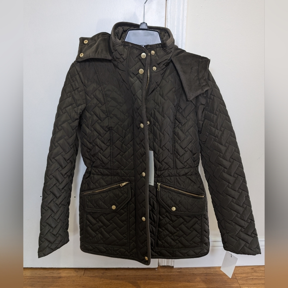 NWT Cole Haan Quilted Jacket